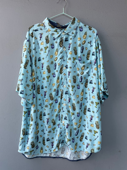 Funky Vintage Rare Tommy Bahama Hawaiian Shirt