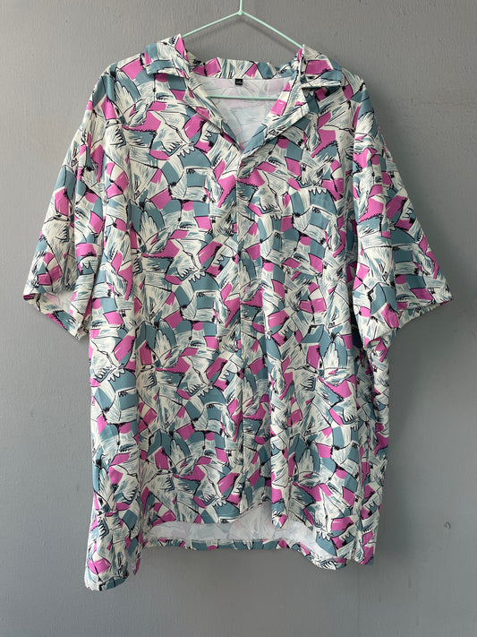 Funky Vintage Retro 80s/90s Style Shirt