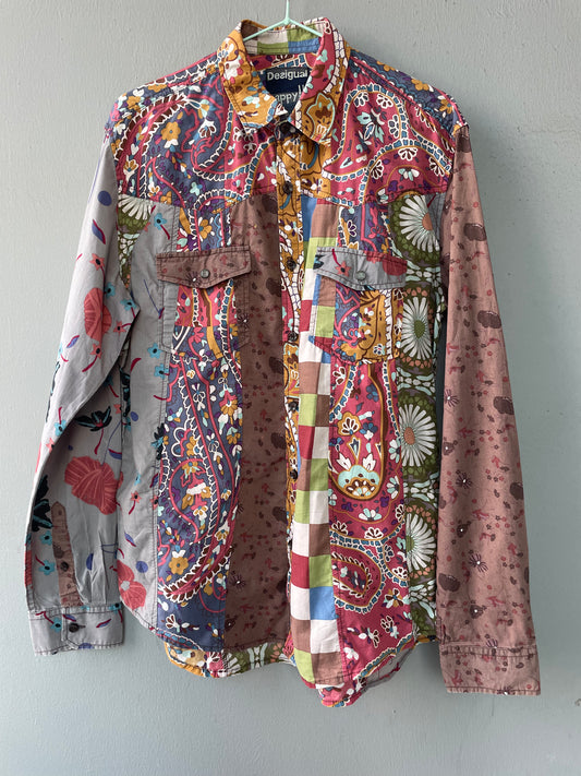 Funky Vintage Retro Desigual Shirt