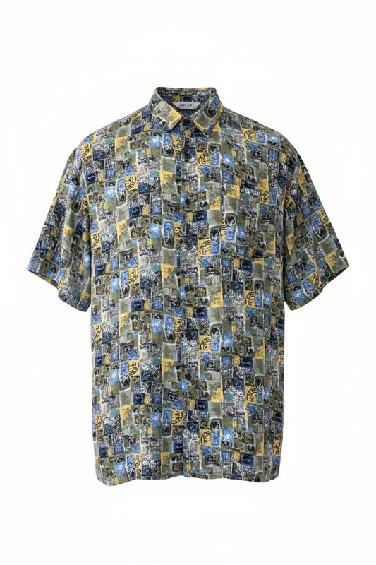 Funky Vintage Retro Golf Shirt