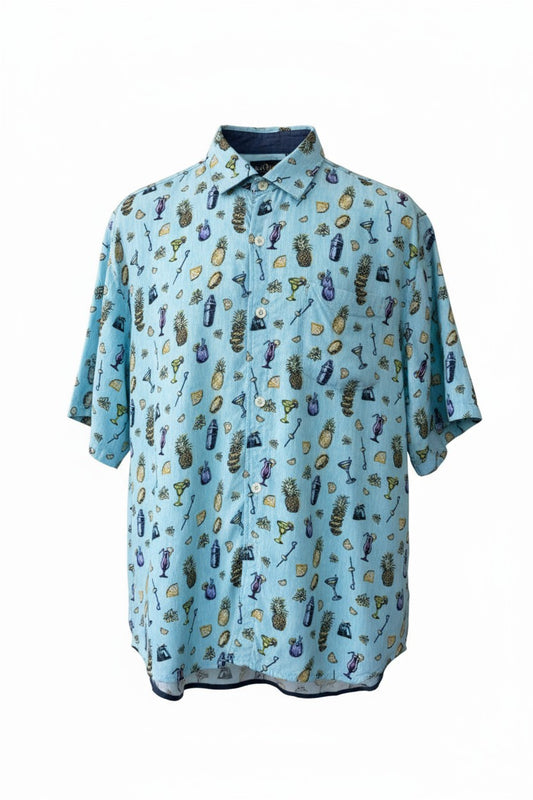 Funky Vintage Rare Tommy Bahama Hawaiian Shirt